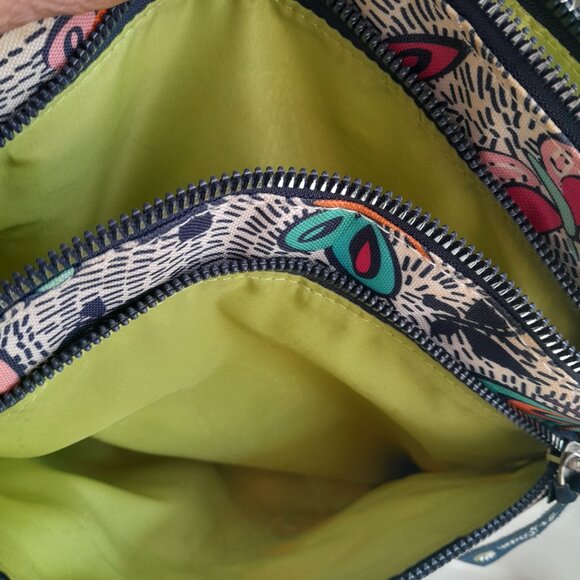 Lilly Bloom Convertible/Crossbody "Night Flight Butterfly" Purse - Picture 3 of 8